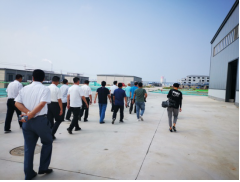 滄州市委常委、常務(wù)副市長和春軍一行 赴我公司調(diào)研生產(chǎn)建設(shè)情況